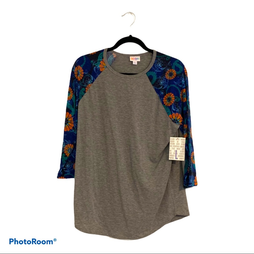NWT LuLaRoe Randy Baseball T-Shirt (Large)